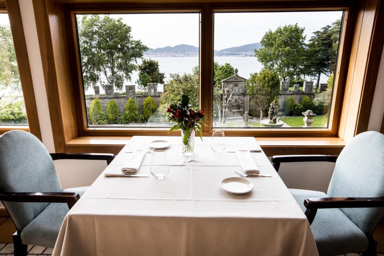 Hotel Pazo Los Escudos Spa&Beach Vigo Exterior foto Restaurant