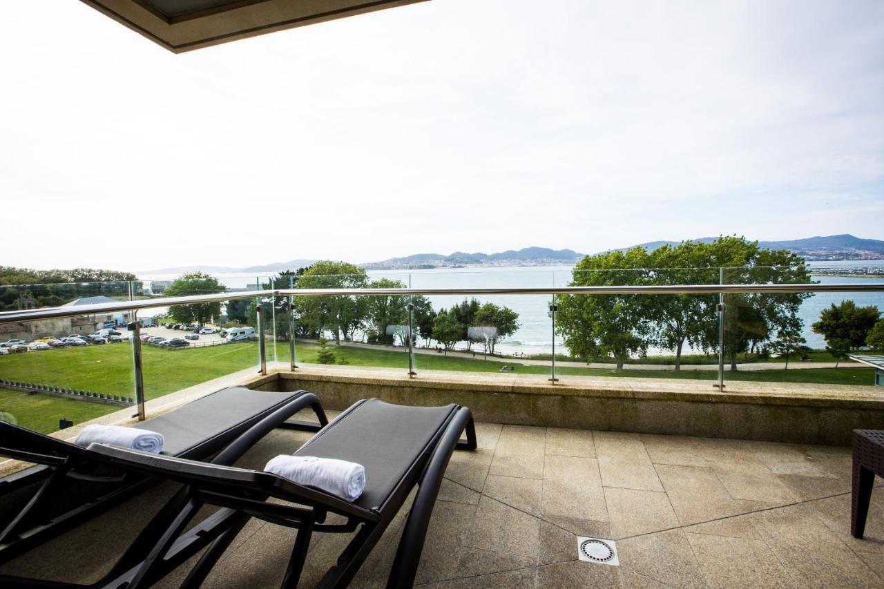 Hotel Pazo Los Escudos Spa&Beach Vigo Exterior foto View from the hotel